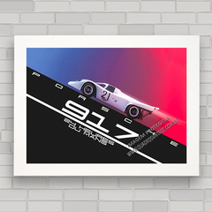 QUADRO DECORATIVO PORSCHE 917 LE MANS - comprar online