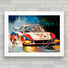 QUADRO DECORATIVO PORSCHE 935 MOBY DICK 1978 - comprar online