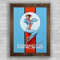 QUADRO DECORATIVO PORSCHE RACING GULF na internet