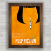 QUADRO DE CINEMA FILME PULP FICTION 11