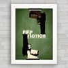 QUADRO DE CINEMA FILME PULP FICTION 12