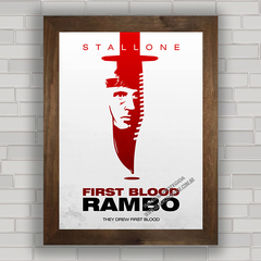 QUADRO DE CINEMA FILME RAMBO 6 - STALLONE na internet