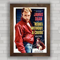 QUADRO JAMES DEAN REBEL WITHOUT A CAUSE na internet