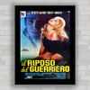 QUADRO DE CINEMA FILME RIPOSO DEL GUERRIERO 1962