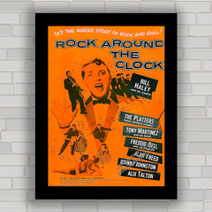 QUADRO FILME ROCK AROUND THE CLOCK 1956 - comprar online