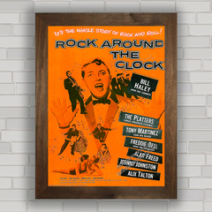 QUADRO FILME ROCK AROUND THE CLOCK 1956