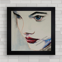 QUADRO DECORATIVO ROSTO FEMININO 33 - comprar online