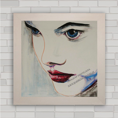 QUADRO DECORATIVO ROSTO FEMININO 33