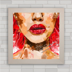 QUADRO DECORATIVO ROSTO FEMININO 35 - comprar online