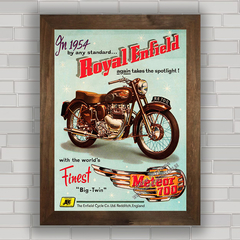 QUADRO MOTO ROYAL ENFIELD METEOR 700cc 1954 na internet