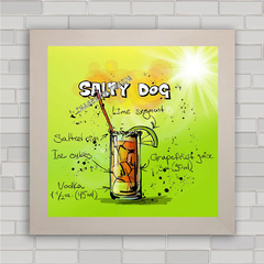 QUADRO DECORATIVO SALTY DOG COCKTAIL - comprar online