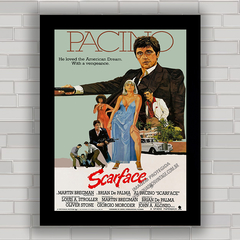 QUADRO DE CINEMA FILME SCARFACE 10