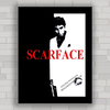 QUADRO DE CINEMA FILME SCARFACE 6