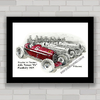 QUADRO DECORATIVO SCUDERIA FERRARI 1934