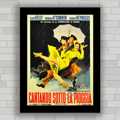 QUADRO DE CINEMA FILME SINGIN' IN THE RAIN 21 - comprar online