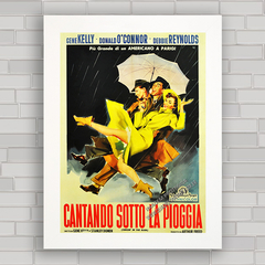 QUADRO DE CINEMA FILME SINGIN' IN THE RAIN 21 na internet