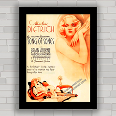 QUADRO FILME SONG OF SONGS 1933 - DIETRICH - comprar online