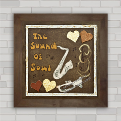 QUADRO DECORATIVO SOUL MUSIC