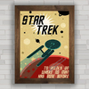 QUADRO DECORATIVO SÉRIE STAR TREK 20