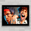 QUADRO DECORATIVO ROLLING STONES FUNNY