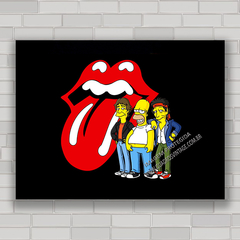 QUADRO DECORATIVO STONES SIMPSONS