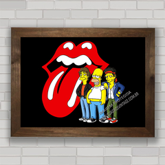 QUADRO DECORATIVO STONES SIMPSONS na internet