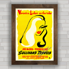 QUADRO DE CINEMA FILME SULLIVAN'S TRAVELS 1941 na internet