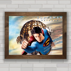 QUADRO DECORATIVO SUPERMAN 10 - SUPER HOMEM na internet