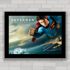 QUADRO DECORATIVO SUPERMAN 11 - SUPER HOMEM