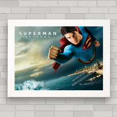 QUADRO DECORATIVO SUPERMAN 11 - SUPER HOMEM - comprar online