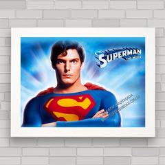 QUADRO DECORATIVO SUPERMAN 12 - SUPER HOMEM - comprar online