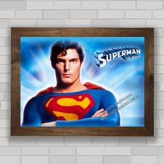 QUADRO DECORATIVO SUPERMAN 12 - SUPER HOMEM na internet