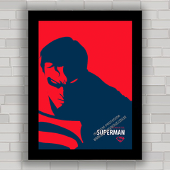 QUADRO DECORATIVO SUPERMAN 13 - SUPER HOMEM