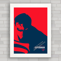 QUADRO DECORATIVO SUPERMAN 13 - SUPER HOMEM - comprar online