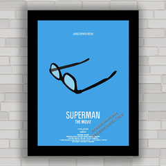 QUADRO DECORATIVO SUPERMAN 4 - SUPER HOMEM - comprar online