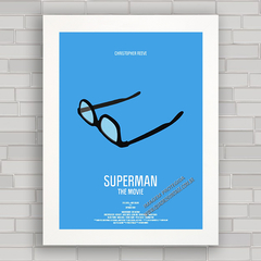 QUADRO DECORATIVO SUPERMAN 4 - SUPER HOMEM