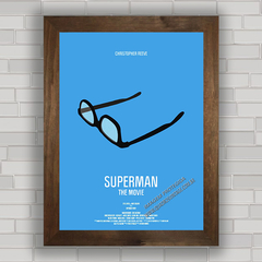 QUADRO DECORATIVO SUPERMAN 4 - SUPER HOMEM na internet