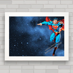 QUADRO DECORATIVO SUPERMAN 5 - SUPER HOMEM - comprar online