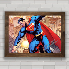 QUADRO DECORATIVO SUPERMAN 7 - SUPER HOMEM na internet