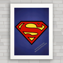 QUADRO DECORATIVO SUPERMAN 9 - SUPER HOMEM - comprar online
