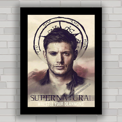 QUADRO DECORATIVO SÉRIE DE TV SUPERNATURAL