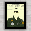 QUADRO DECORATIVO FILME TAXI DRIVER 15