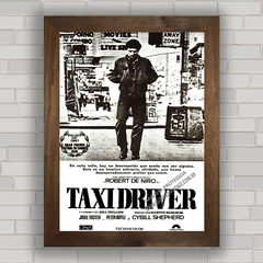 QUADRO DECORATIVO FILME TAXI DRIVER 31 na internet
