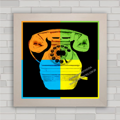 QUADRO DECORATIVO TELEFONE POP ART 2 - comprar online