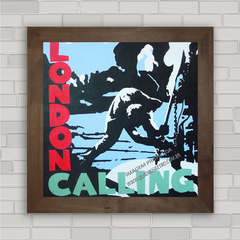 QUADRO DECORATIVO THE CLASH LONDON CALLING na internet