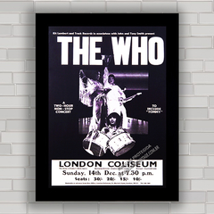 QUADRO DECORATIVO THE WHO LONDON COLISEUM