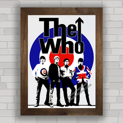 QUADRO DECORATIVO THE WHO PÔSTER . na internet