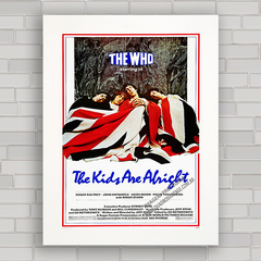 QUADRO THE WHO THE KIDS ARE ALRIGHT - comprar online