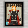 QUADRO SUPER HERÓIS THOR 3