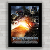 QUADRO DE CINEMA FILME TRANSFORMERS 2